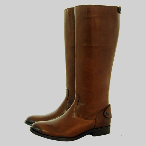 frye melissa button back zip wide calf